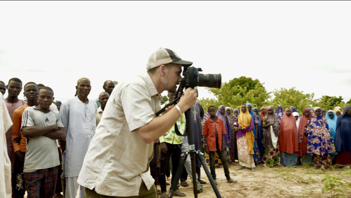 Andrew Millison, a professor in the horticulture department at Oregon State University, near the southern border of Niger in the state of Maradi. 
"It was at a community garden that had been developed because water became available with a rising water table that is the result of a large scale restoration project nearby that I visited," Millison said. 